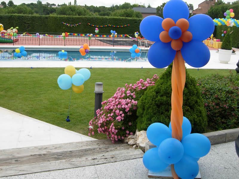 Decoracion cumpleaños con globos