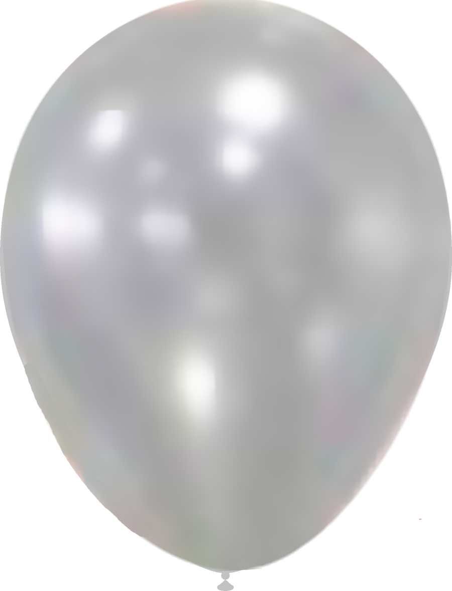 Globos Metalizados plateados