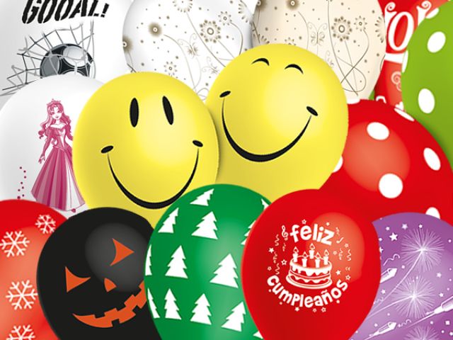 GLOBOS IMPRESOS