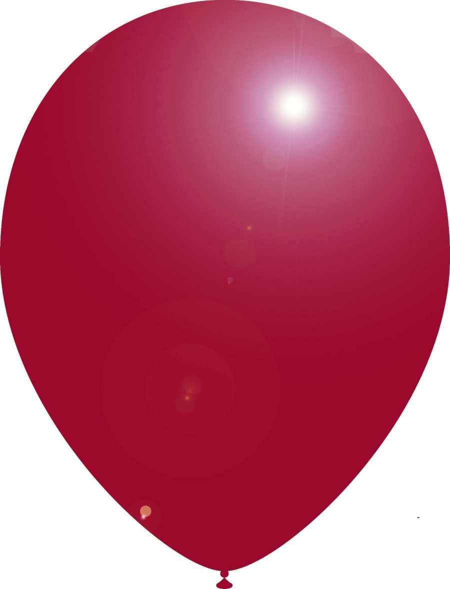 Globos lisos BURDEOS